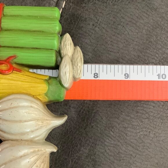 Vtg Homco Vegetables Wall Decor 1975 Tomato Celery Asparagus & Garlic - Picture 7 of 7